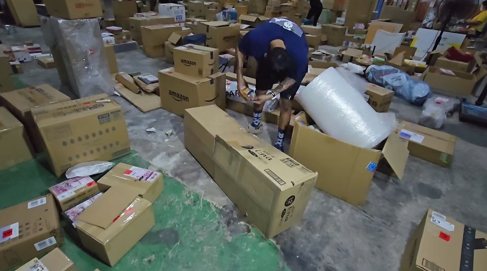 ตรวจ + pack ของจาก Amazon JP